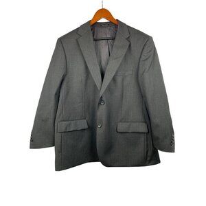 Joseph & Feiss Mens Gray Blazer Jacket 2XL